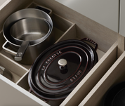 LÅDMATTA KÖK, 3-PACK BLOND OAK