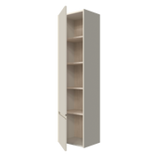 Badrumsskåp Chalk White, Blond oak